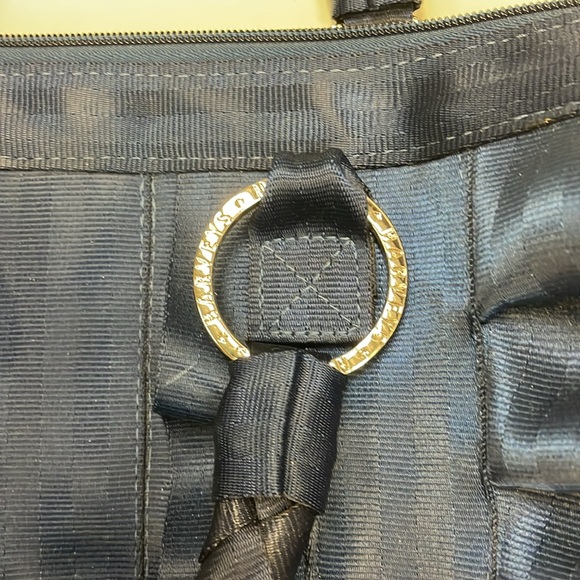 Harvey’s Elegant Navy Blue Handbag - Picture 2 of 5